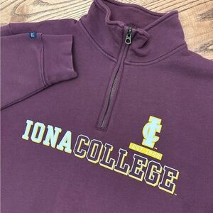 JanSport Iona‎ College 1/4 Zip Pullover Sweatshirt